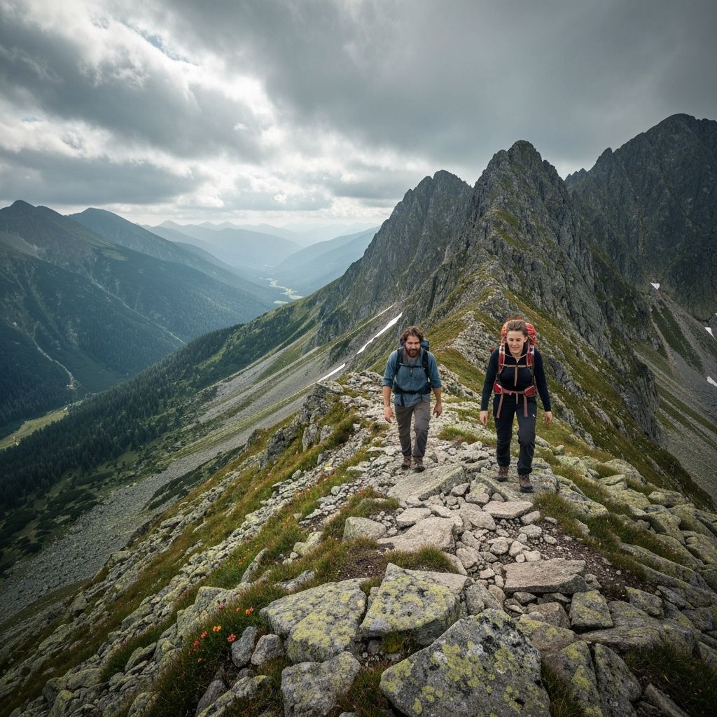 Horský trekking v Krkonoších